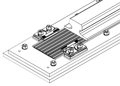 Continuous Rail Sole plates