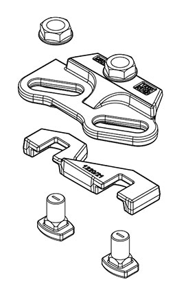 Welded Rail Fixing Clips